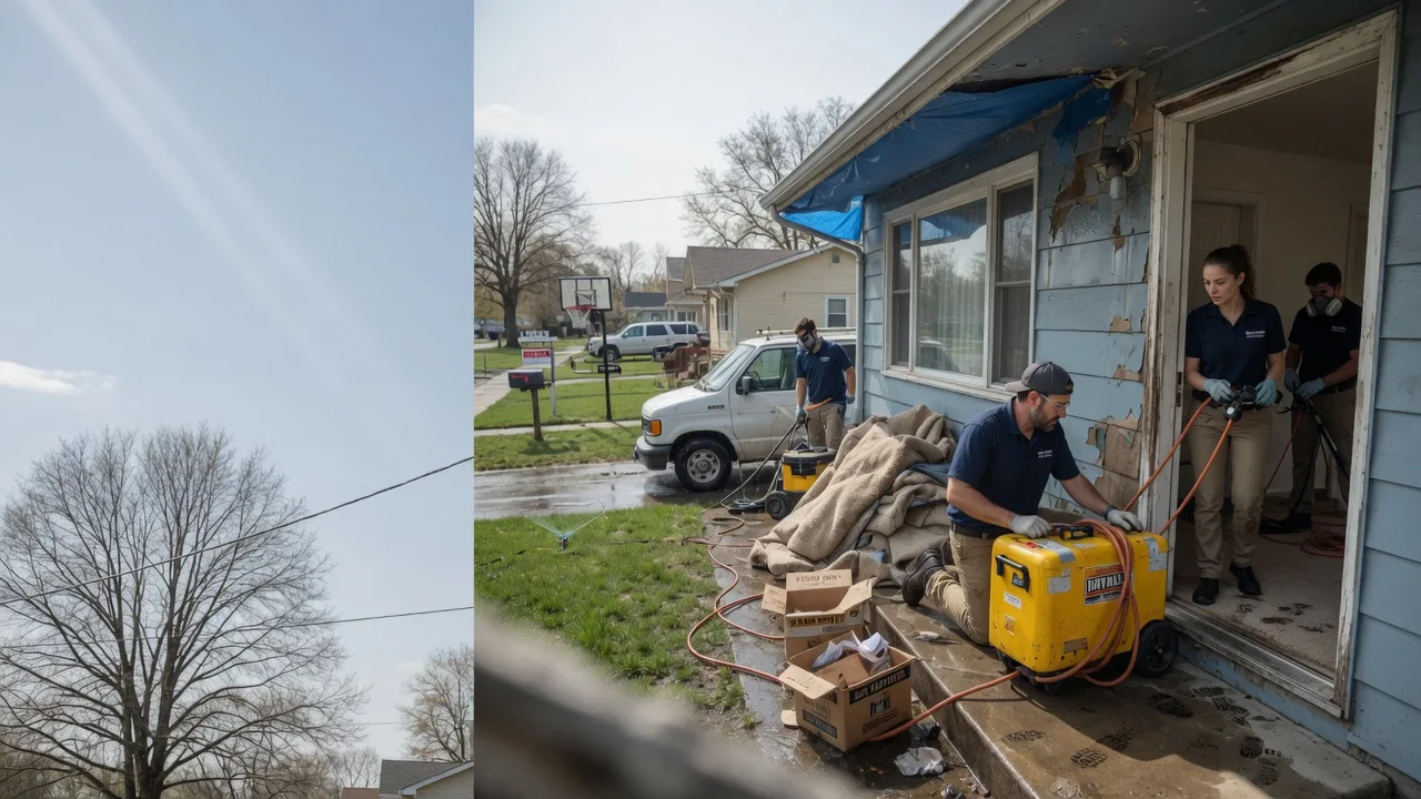 Basement Flood Cleanup in Grandview, WA near me